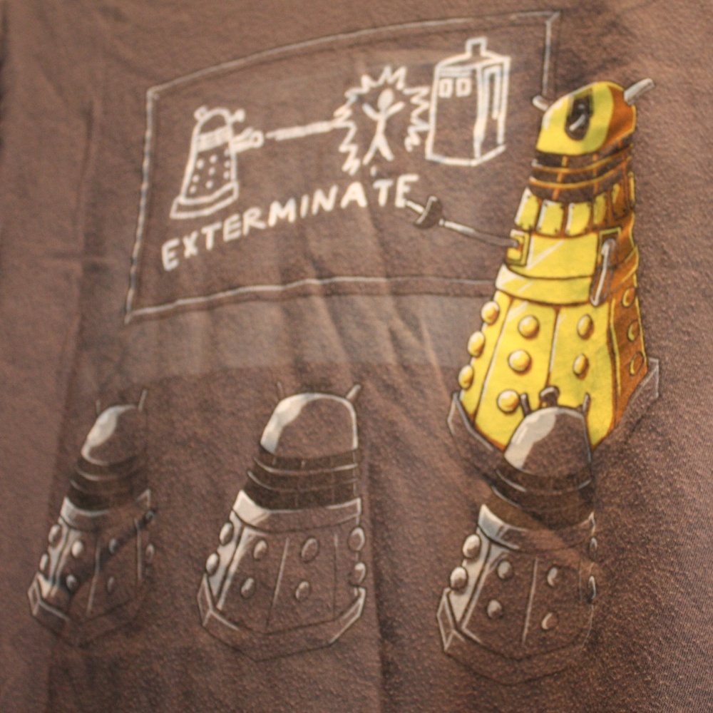 Dalek Doctor Who Woot T-Shirt Size XL